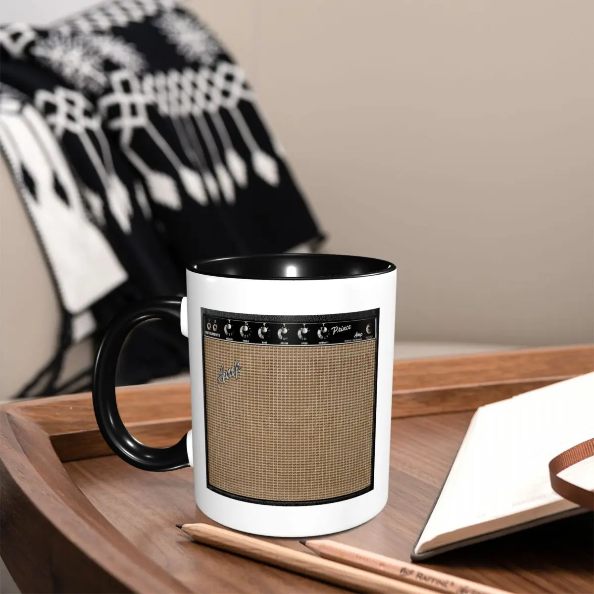 Guitar AmplifierAmp Great For MusicianGuitar Player! Mug Funny Ceramic Coffee Cups Tea Mugs Milk Cup Drinkware Gift for Friends