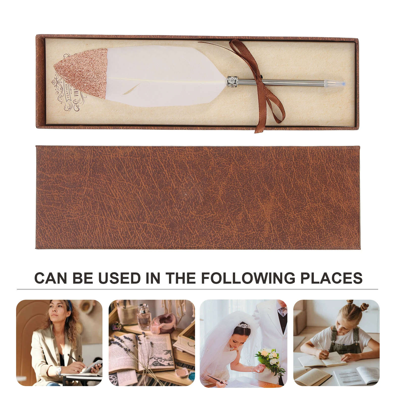 

Metal Sign Pen Aesthetic Pens Writing Ballpoint Luxury Fancy Office Executive Vintage Bridal Nice