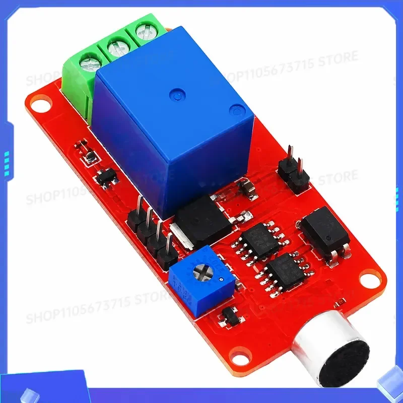 for 12V Voice Control Switch Relay Module Sound Activated Delay Induction Sensor for Corridor Light Control Board