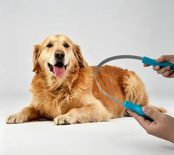 Single Circle Pet Hair Brush 1