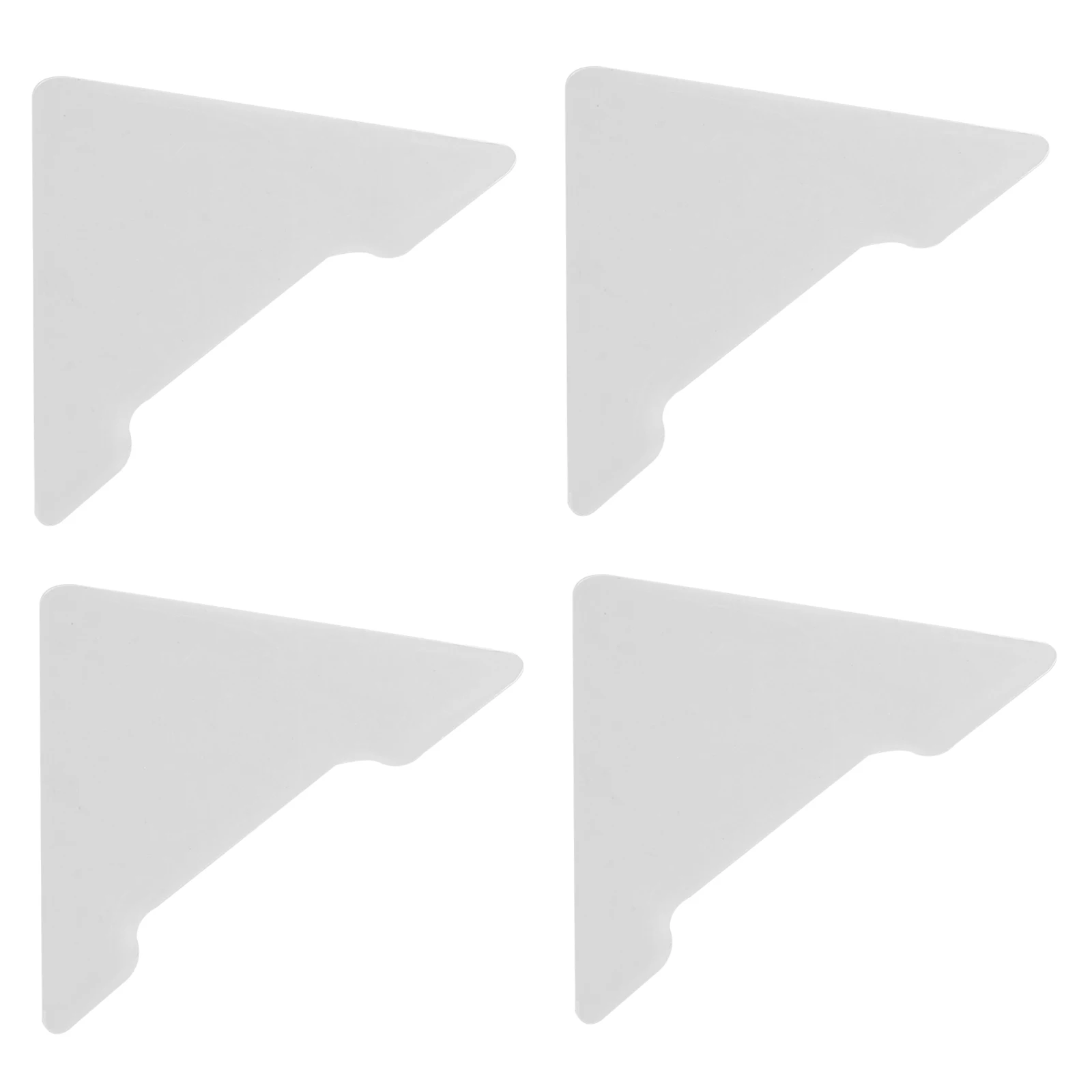 

4pcs Car Door Edge Guards Anti-collision Stickers Transparent Silicone Protector Bumper Strip Door Corner Guard Scratch Proof