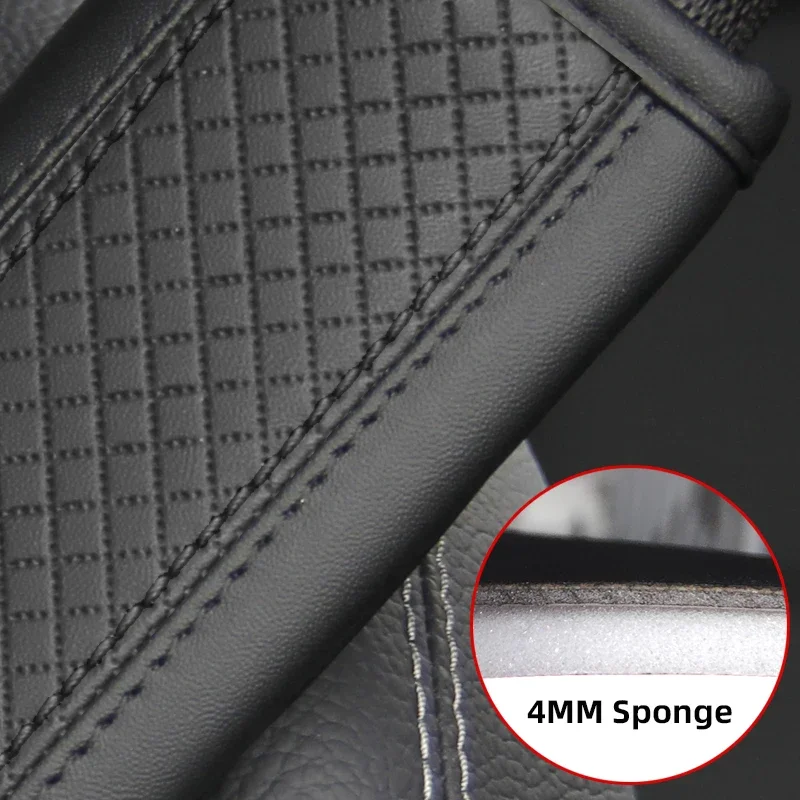 Car accessories seat belt PU Leather Safety Belt Shoulder Cover Breathable Protection Seat Belt Padding Pad Auto Interior