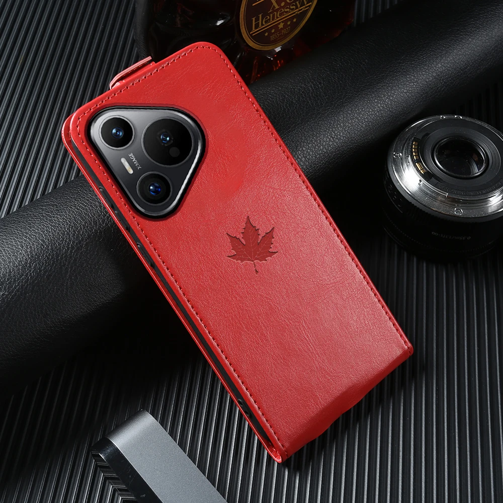 

for Huawei Pura 80 80Pro 80Ultra 70 Pro Plus Leather Business Case Pura 70Pro 70Ultra Fashion Trend Flip Card Holder Cover Funda