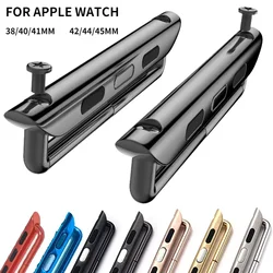 Connector Adapter for Apple Watch 44/42mm 40/38mm 45/41mm 49mm Connectors Accessories Iwatch 4 6 5 7 8 Se Ultra Stainless Steel