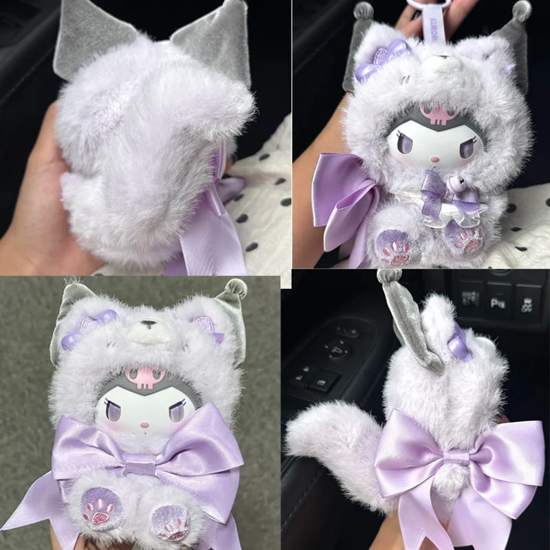 

Sanrio Character Fox Island Series Vinyl Blind Box Cinnamoroll Kuromi Pompompurin Plush Mystery Bag Pendant Melody Surprise Toy