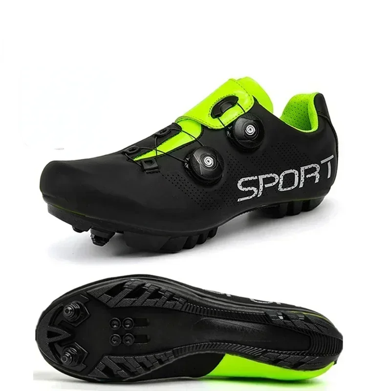 2024 Cycling Shoes Mtb Men Racing Bike Shoes Self-Locking Speed Bicycle Sneakers Women Spd Cleats Mountain Road Cycling Footwear