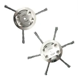 Wire Cutting Heads Rust Prevention Rust Removal Lawn Mower Replacement Parts Patio Sidewalk Lawn Mower Accessories Steel Tool