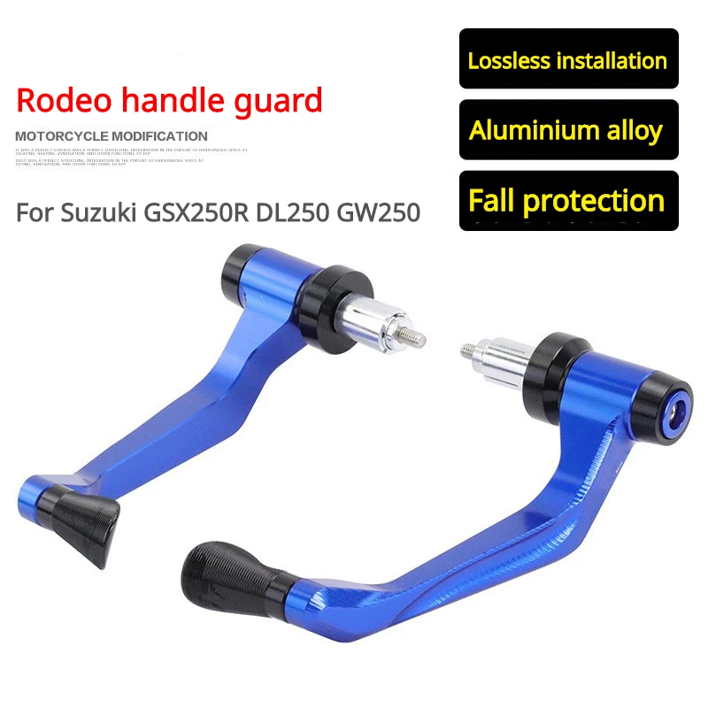 สำหรับ Suzuki GSX250R DL250 GW250ตัวป้องกันมือจับคลัตช์เบรกอุปกรณ์เสริมอลูมิเนียมป้องกันมีที่จับ