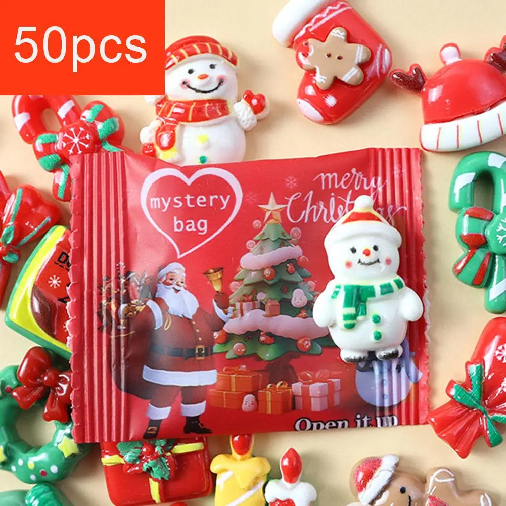 50pcs Glow in the Dark Resin Animal Toys Mystery Bag Surprise Mini Figure Set Includes Dogs & Bunnies Individually Wrapped