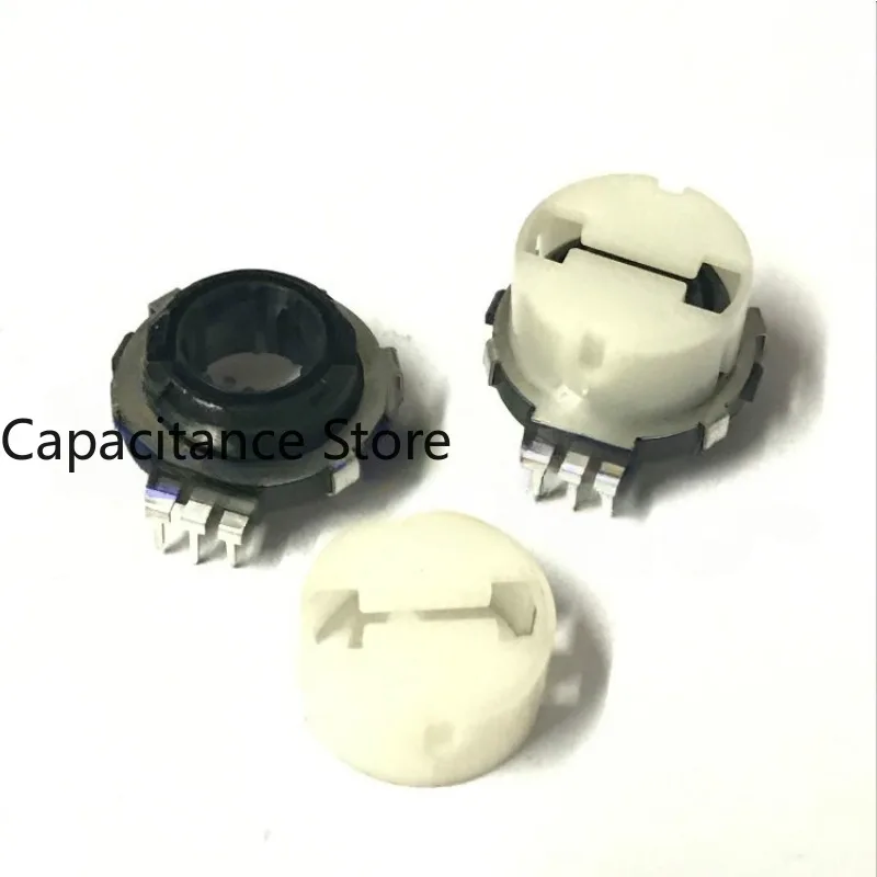 5PCS Hollow shaft encoder car navigation audio volume adjustment knob 20 positioning with white cap