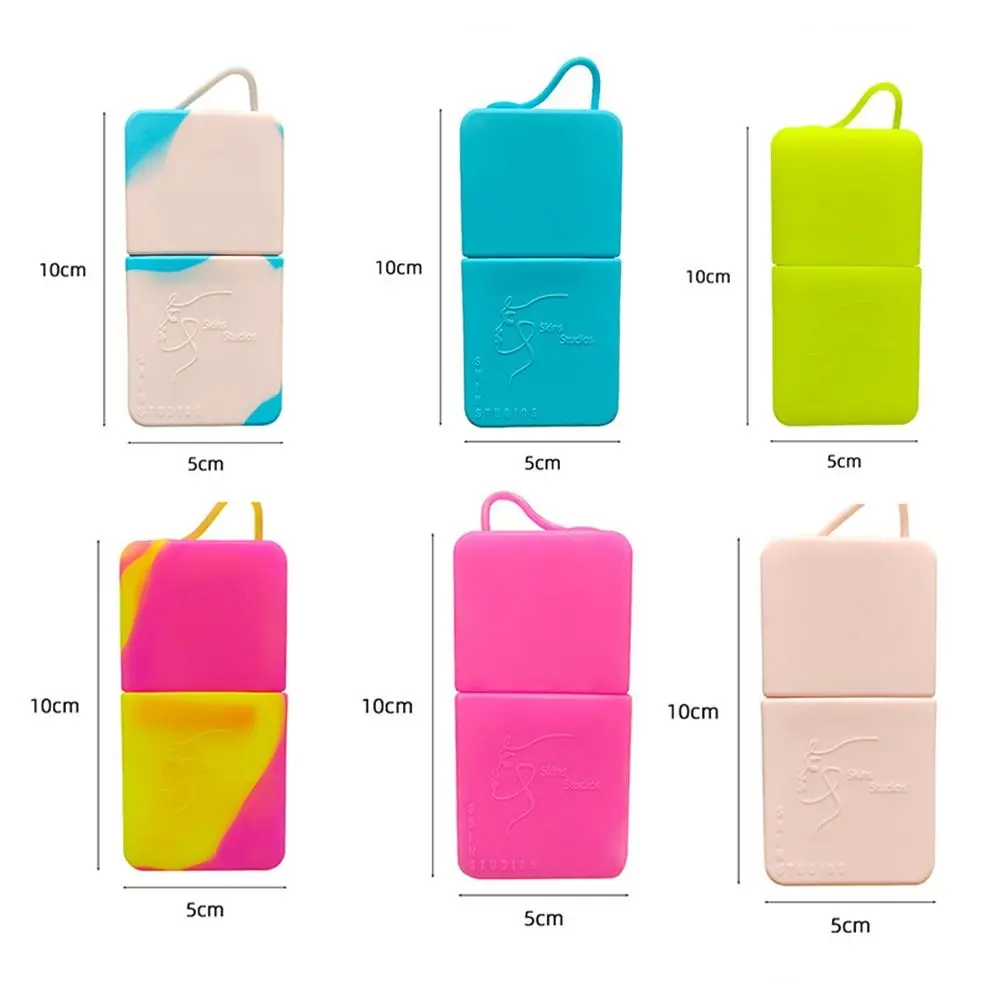 Gua Sha Silicone Ice Face Roller Alleviate Puffiness Lifting Contour Ice Cube Mold Shrink Pores Cold Face Lifting Contour Tool