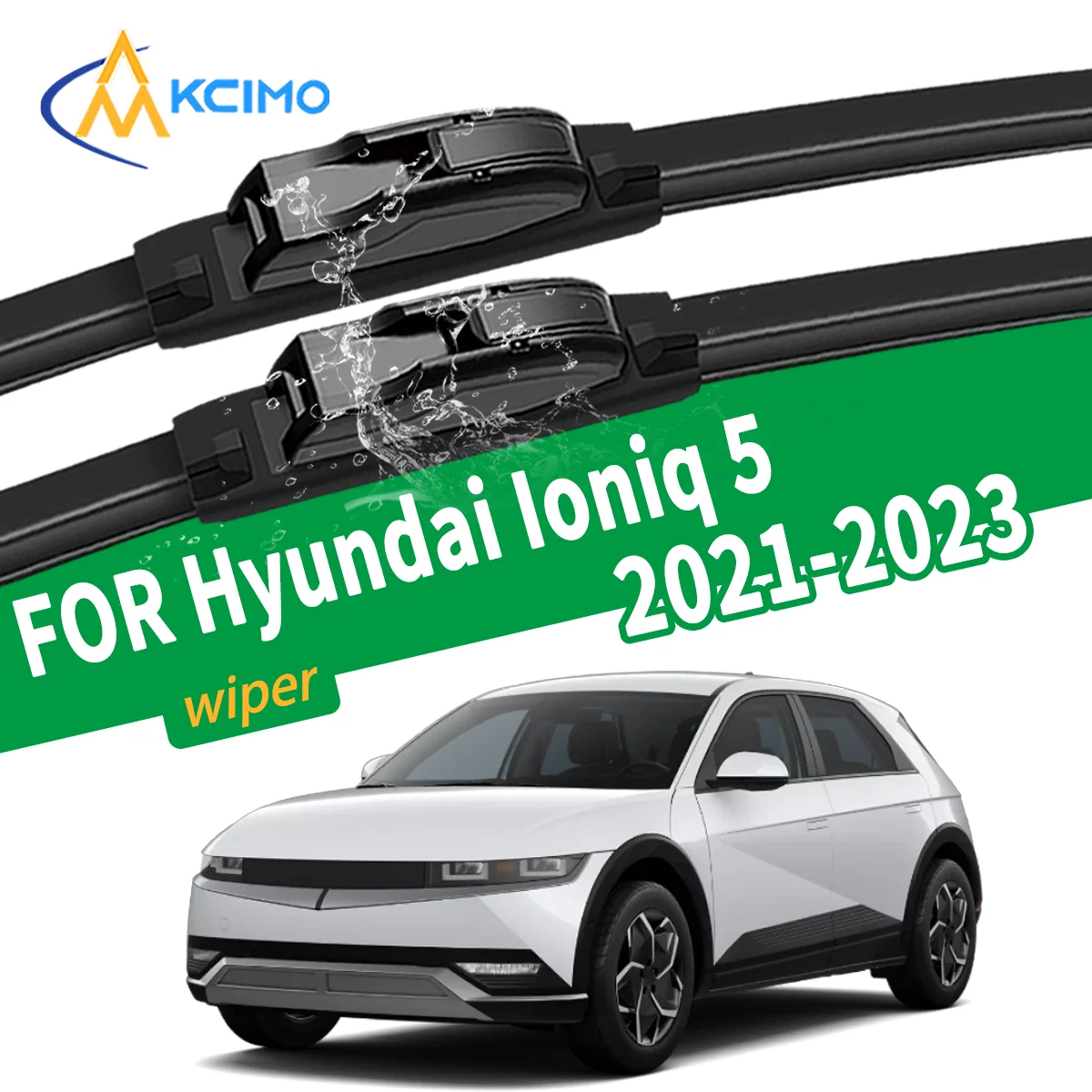 

Premium Silent Wiper Blades For Hyundai Ioniq 5 21-23 Front Windshield Wiper Auto Replacement Parts High Quality Natural Rubber