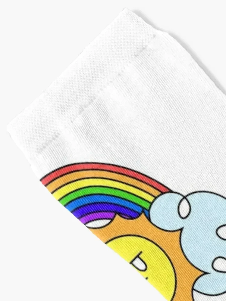 Good Morning Sunshine Socks Non-slip designer brand Heating sock snow Socks Man Women's