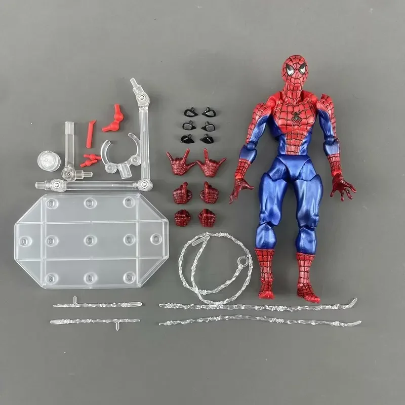 Spiderman No.002 Action Figure ML Legends Spider Man Figuras Toys Anime Figuarts Manga Shf Figurine Ornaments Gift for Children