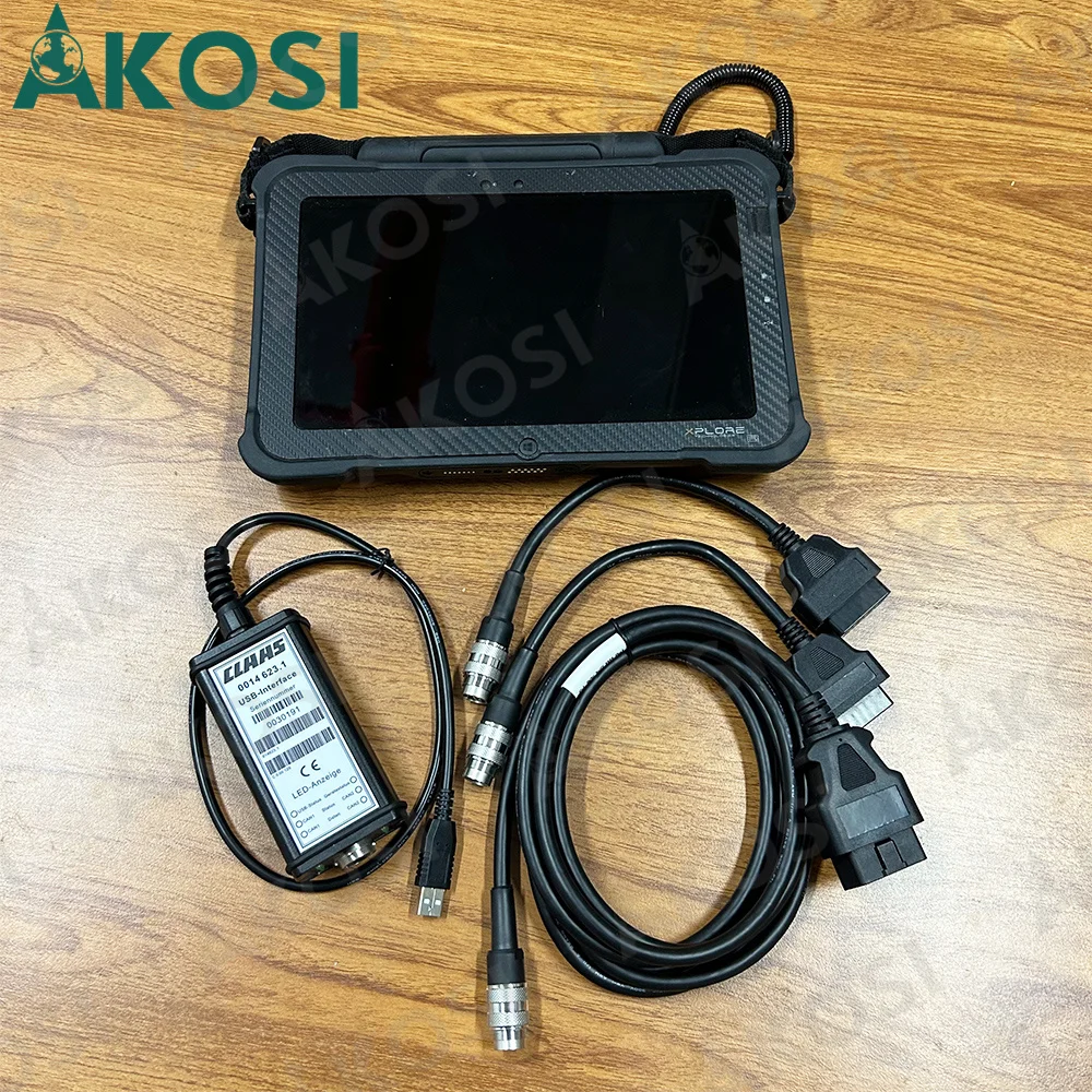 FOR CLAAS DIAGNOSTIC KIT (CANUSB) MetaDiag for CLASS construction truck excavator diagnostic scanner tool +Xplore tablet