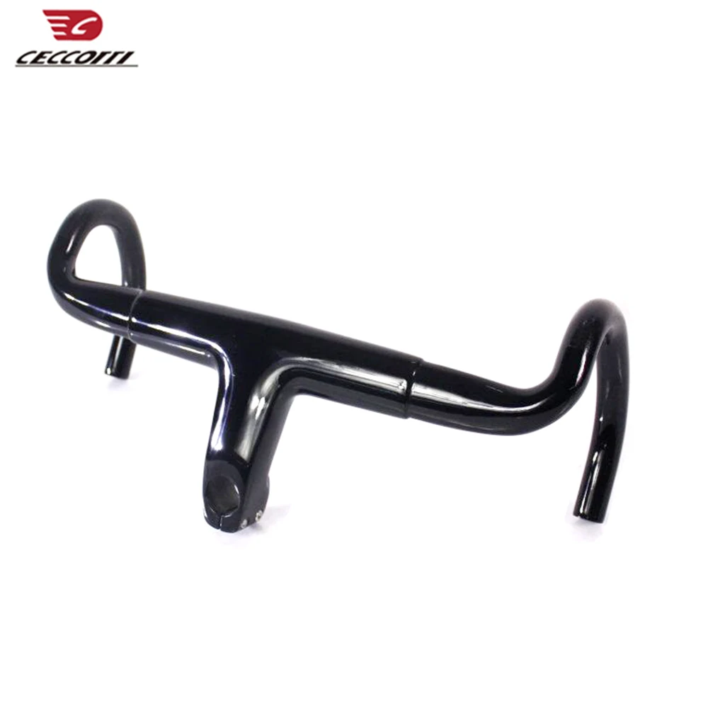 Full Carbon Road Bicycle Integrated Handlebar, 400mm, 420/440mm