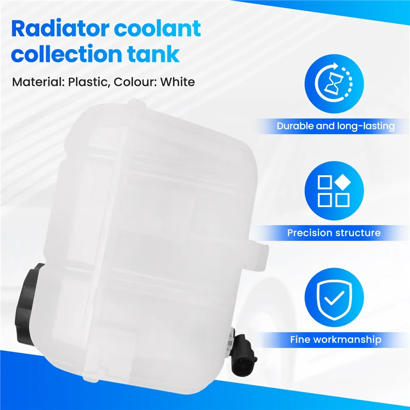 

Radiator Coolant Header Tank Auxiliary Kettle 2295319 1304034 13220123 1304246 For OPEL VAUXHALL Insignia Mk1