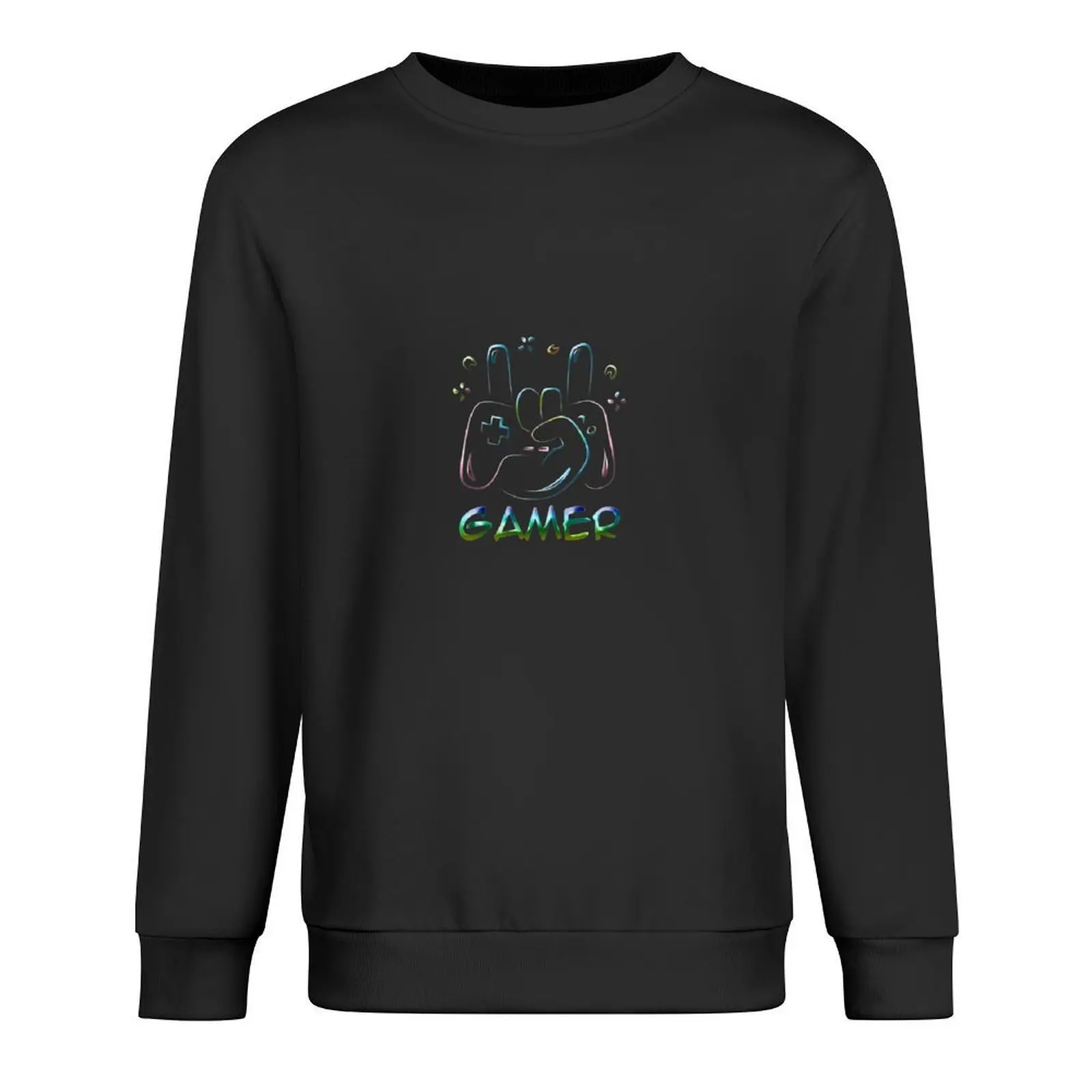 

Neon Gamer Pullover autumn men's winter sweater men wear anime clothing hoody