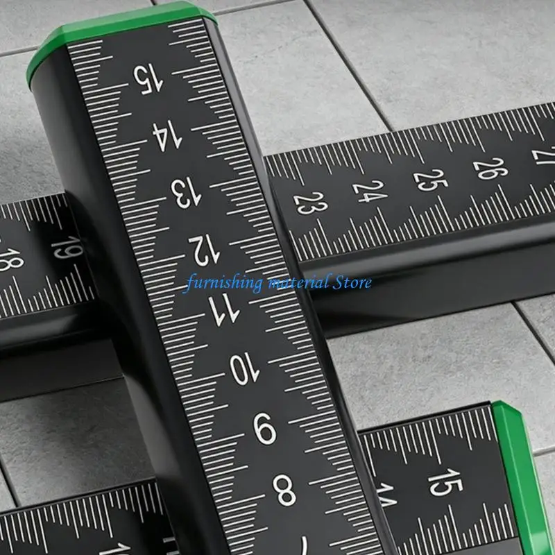 Y5GD Equal Height Ruler Aluminum Tile Spacer Gauge For Perfect Alignment And Easy Measurement Leveling Ruler