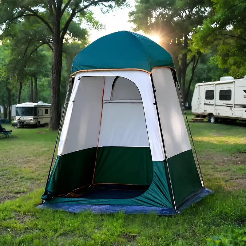 Outdoor Changing Tent Portable Privacy Shelter for Camping Beach Fishing Rainproof Mobile Dressing Room and Toilet
