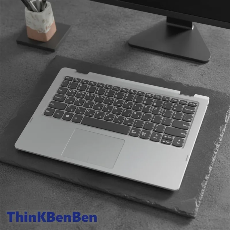 

Корейская клавиатура (верхняя часть корпуса) Mineral Gray для Lenovo Ideapad Yoga 330 11 Flex 6 11IGM 5CB0Q81378