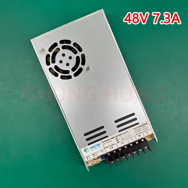 48V 7.3A power supply UV curing lamp water tank dedicated power supply chiller drive power supply adjustable power supply