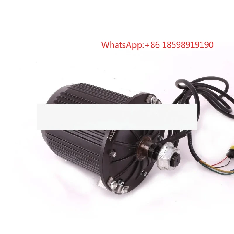 Brushless DC electric sweeper scooter casual car owner brush motor GF090AK-500W48V