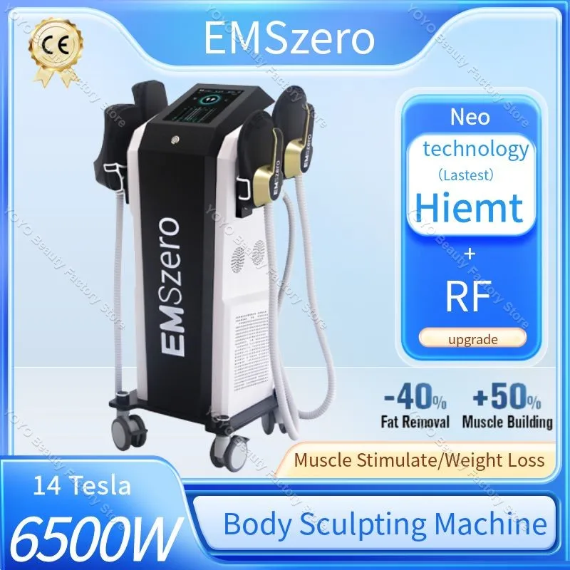 

14 Tesla 6500W DLS EMS NEO Body Sculpting Machine EMS Weight Loss Stimulate Muscle Slimming Home Appliances Nova RF Emszero