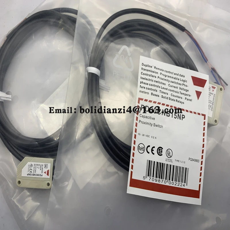Novo Sensor para interruptor fotoelétrico, PD30CNB15NP PD30CNB15PP, em estoque
