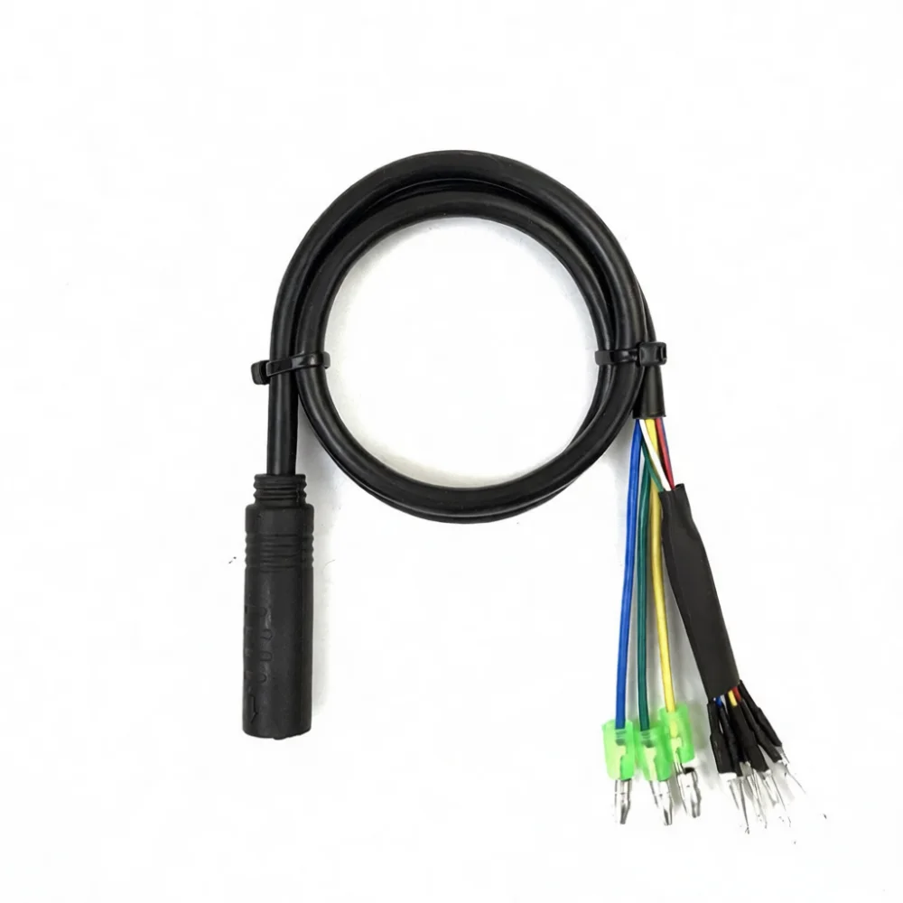 60cm Ebike Motor Connector Wiring Extension Electric Bike Scooter Controller Signal Power Cable Repair Assembly