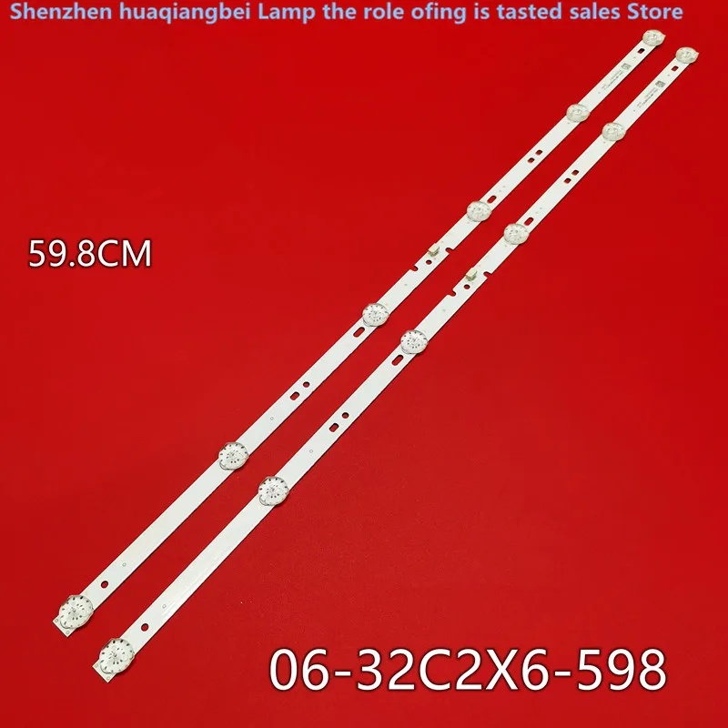 

FOR FOR Xiaomi L32M6-ES Light Bar 06-32C2X6-598-M13W12-200315-LL LCD TV LED 100%NEW 59.8CM 6LED 6V