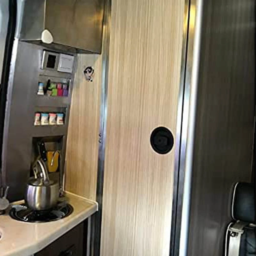 Cerradura de puerta RV para barcos, grosor de la puerta del baño, 18mm-35mm, adecuada para yates, caravanas, campistas