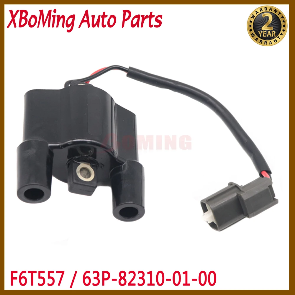 Car 63P-82310-01-00 High Quality Ignition Coil For Yamaha F60 60 hp 4 stroke 2005 63P823100100 F6T557