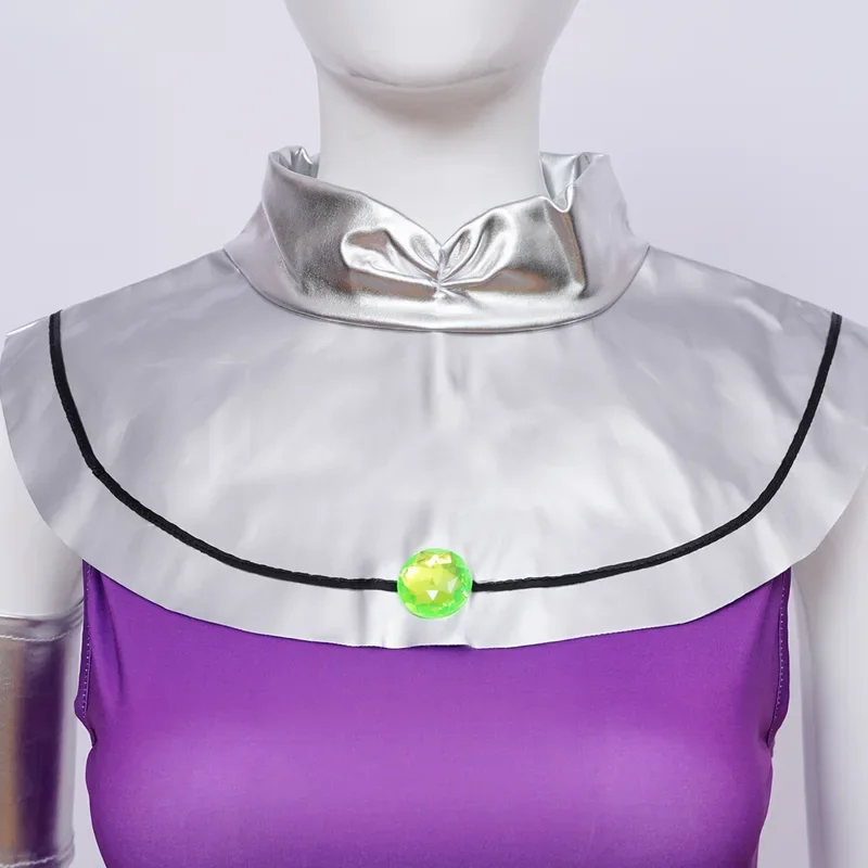 Conjunto completo de anime de Titans Starfire para mujer y niña, disfraz de fiesta de Halloween, uniforme de actuación en escenario, unisex