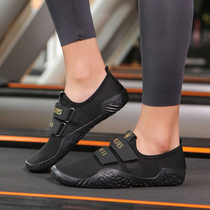 Professional Fitness Squat Shoes para Casais, Branco, Preto, Respirável, Confortável, Treinamento de Força, Outdoor Sneakers