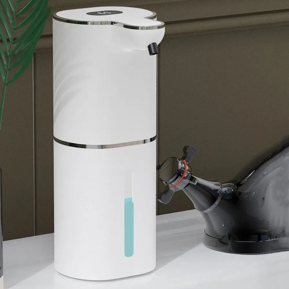 

Digital Display Automatic Soap Dispenser 380ML Touchless Hand Sanitizer Machine 6 Level Adjustable Rechargeable