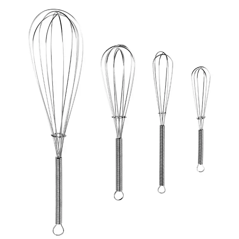 Multifunctional Mini  Rotary Manual Egg Beater Mixer Kitchen Egg Whisk Bake Tool Egg Agitator Stainless Steel Eco-Friendly New