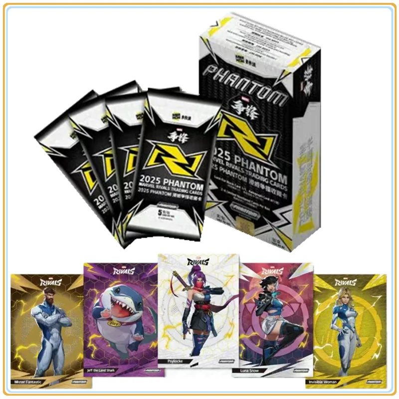 

2025 KAKAWOW PHANTOM Marvel Rivals Trading Cards Avengers Heroes Showdown Anime Game Card Children's Toys Christmas Gifts