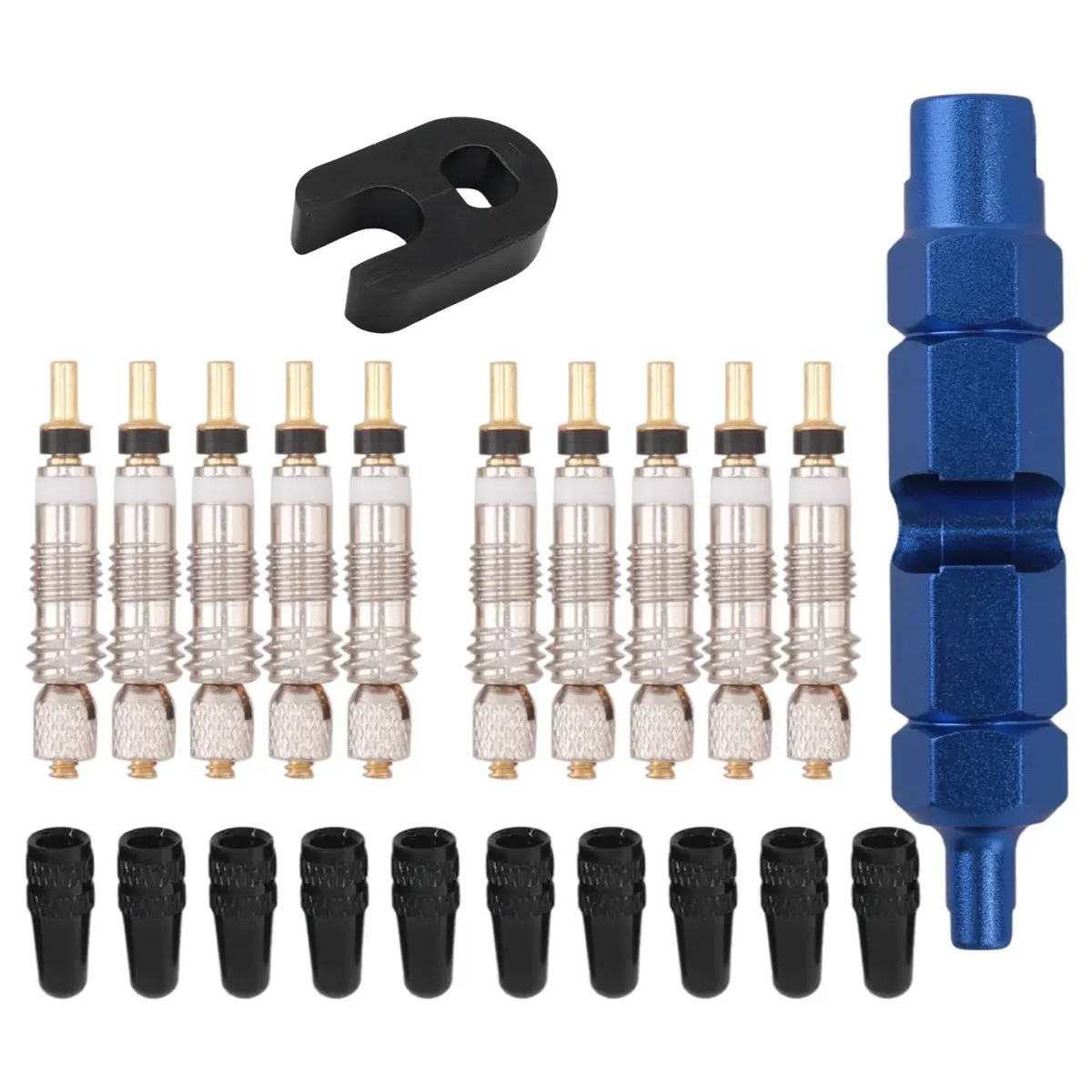 #89M 10pcs Valve Core for Presta,Valve Core Bike Bicycle Replacement,valve cores for tires,(Photo Color)