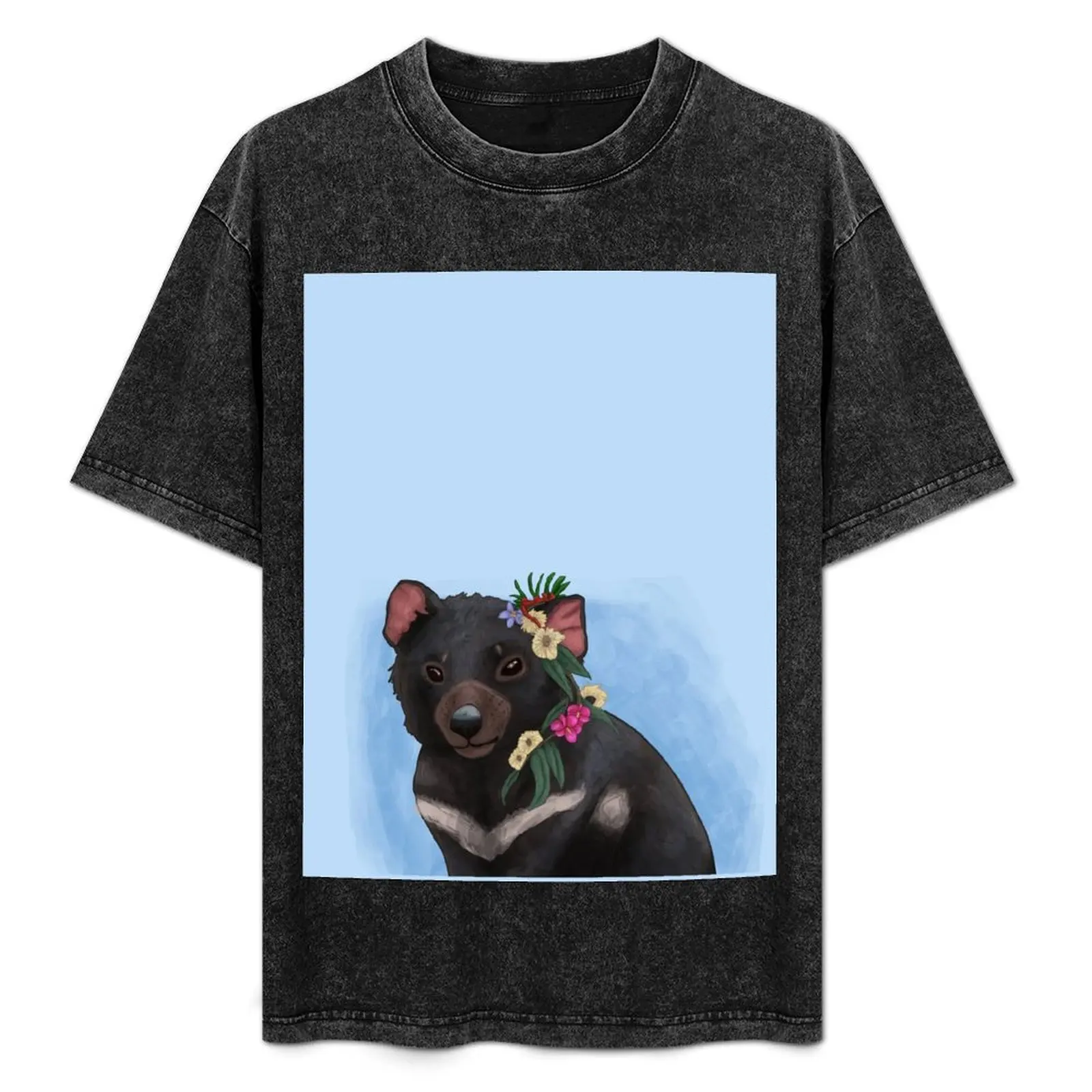 

Pastel Tasmanian Devil T-Shirt boys animal print anime clothes quick-drying compression shirt men