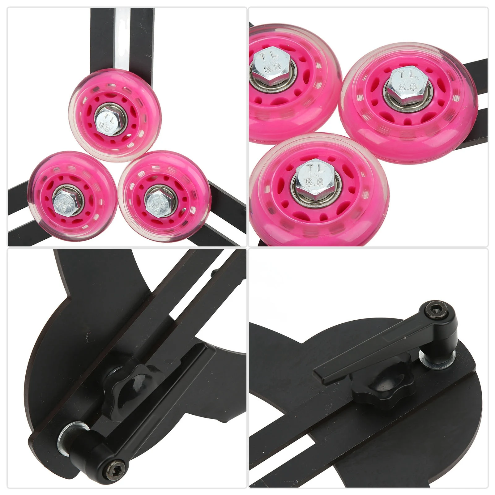 Resto stabile Resto fisso per tornitura del legno Utensili rotondi per tornitura di metalli per parti di tornio per legno Accessori Resto fisso per tornitura del legno per tornio