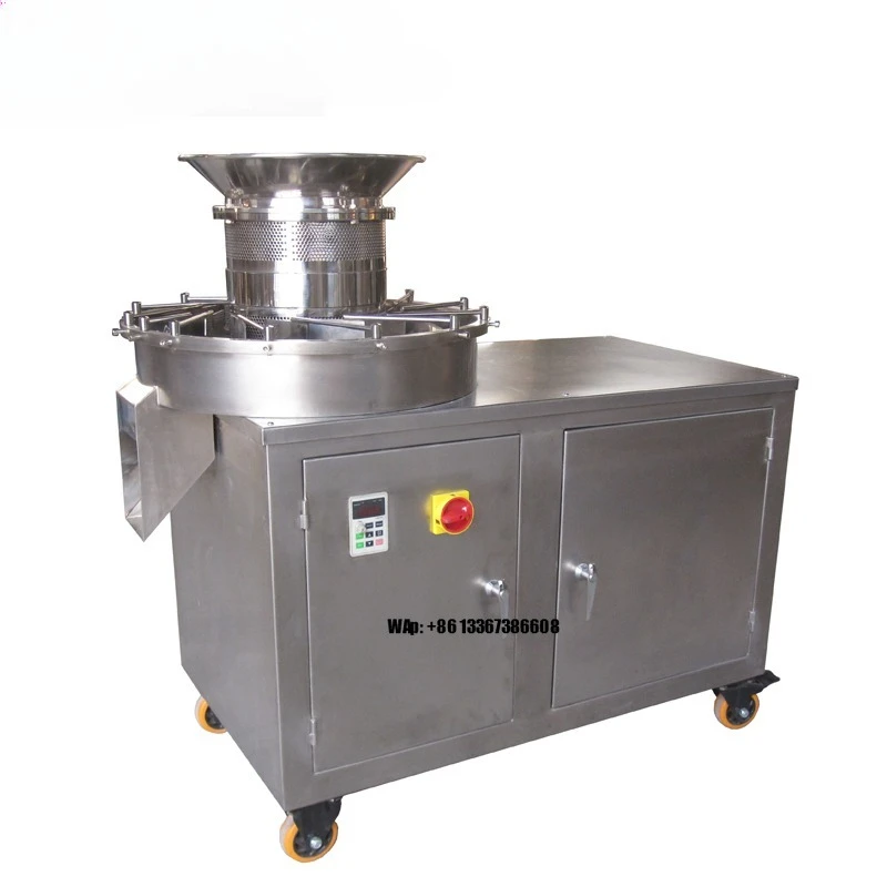 Agricultural fertilizer extrusion rounding granulator