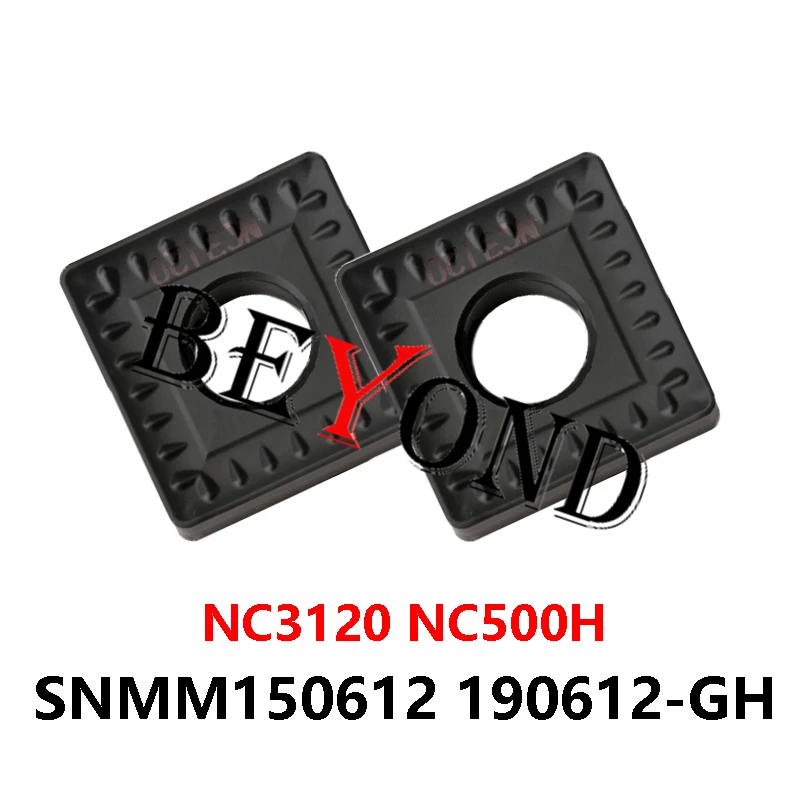 Inserções de Giro Ásperas do Carboneto Cortador do Cnc Único Lado Snmm150612-gh Nc3120 Snmm190612-gh Nc500h Snmm 150612 190612 100 Original