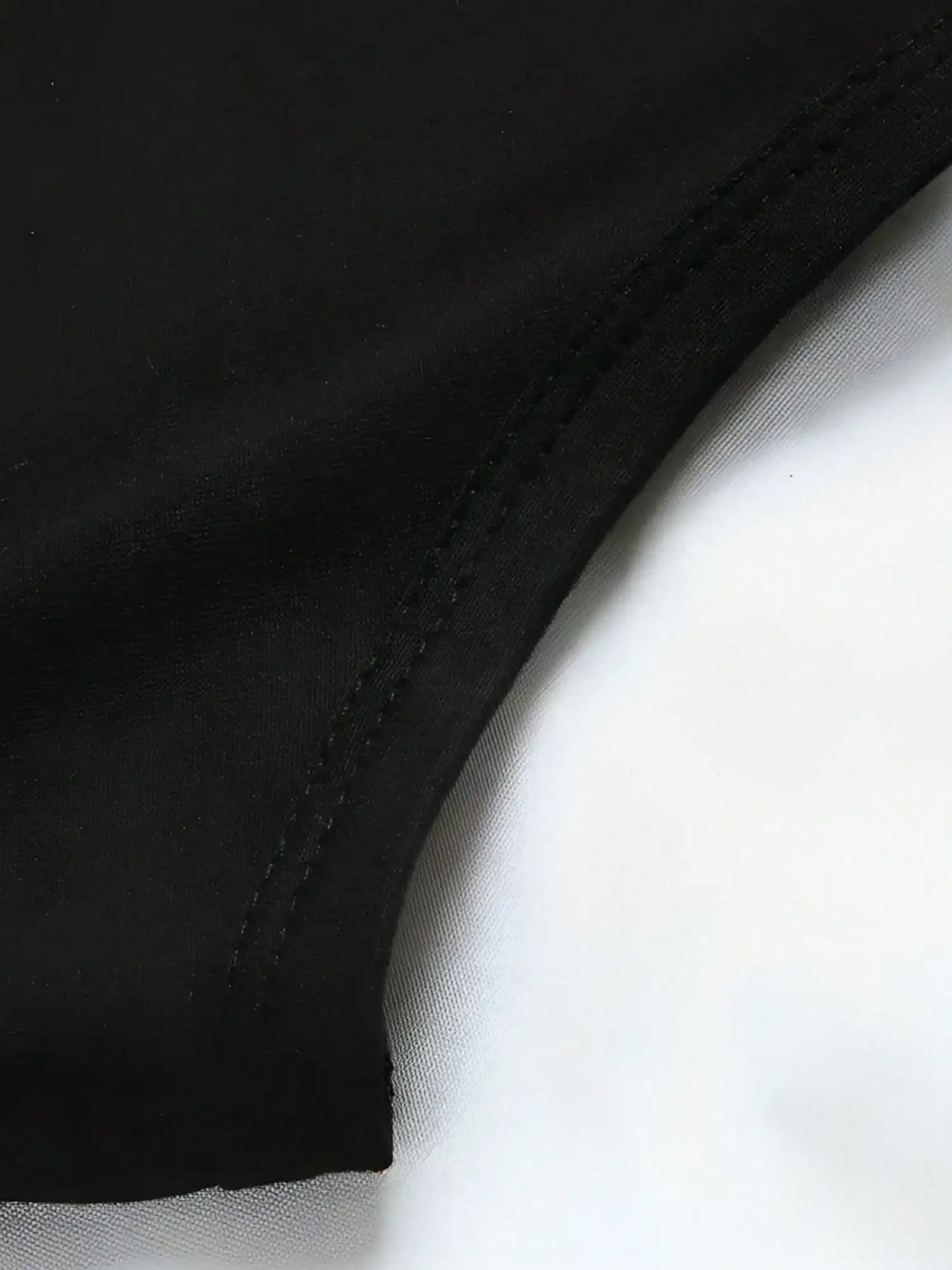 

Plus Size Women Soft Slight Stretch Polyester Sleeveless Nightdress With Dipped Hem And Crew Neck