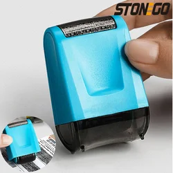 STONEGO Confidentiality Stamp Remover Protects Personal Privacy Smear Pen Garbled Coverage Roller Express Single Reusable