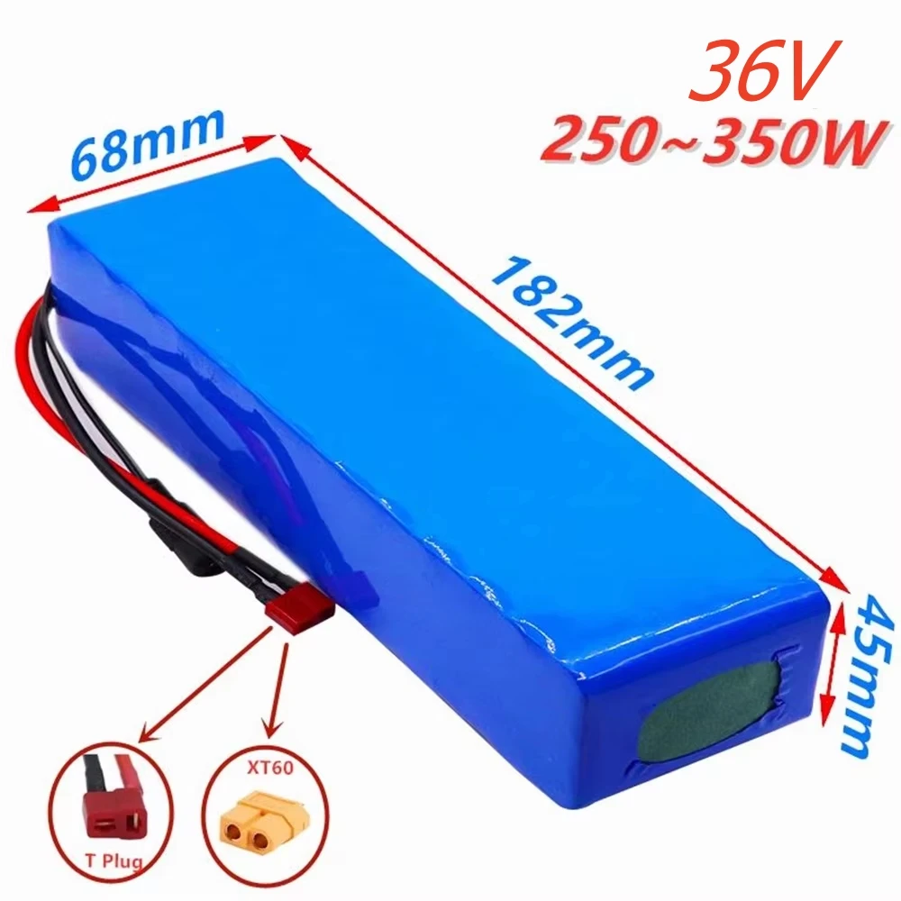 Aleaiedra-Paquete de batería recargable 18650 para bicicletas, paquete de 36V, 10Ah, 10S2P, 7000mAh, protección PCB para vehículos eléctricos, 42V