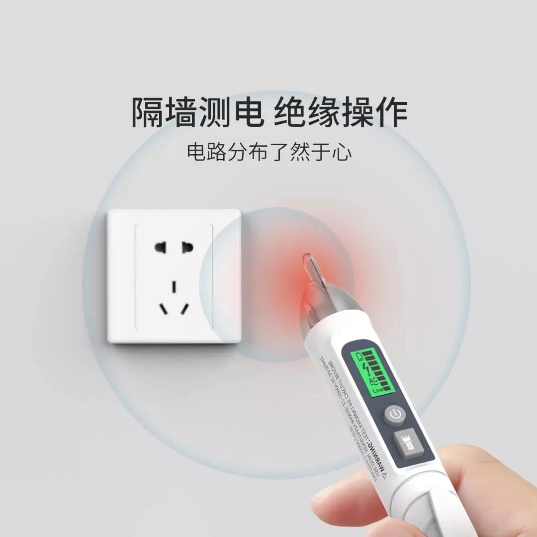 Imagem -05 - Duka-smart Non-contact Vazamento Tester Novo Teste Vazamento Linha Break Point Teste Sound Light Screen Alarm Ep1