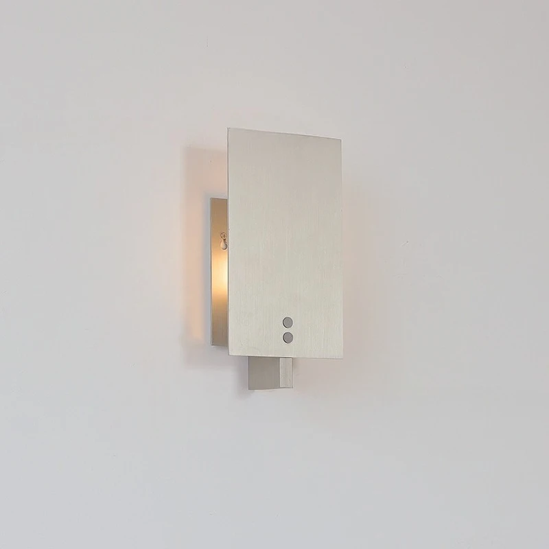 Medieval Rectangle LED Wall Lamps Industrial Electroplating Wrought Iron Sconces Living Room Bedroom Corridor Aisle Wall Lights