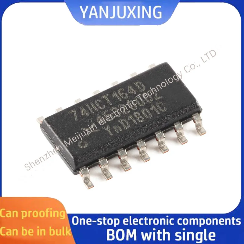 

5PCS/LOT 74HCT164D HCT164D 7HCT164D SOP-14 8-bit serial input parallel output shift register