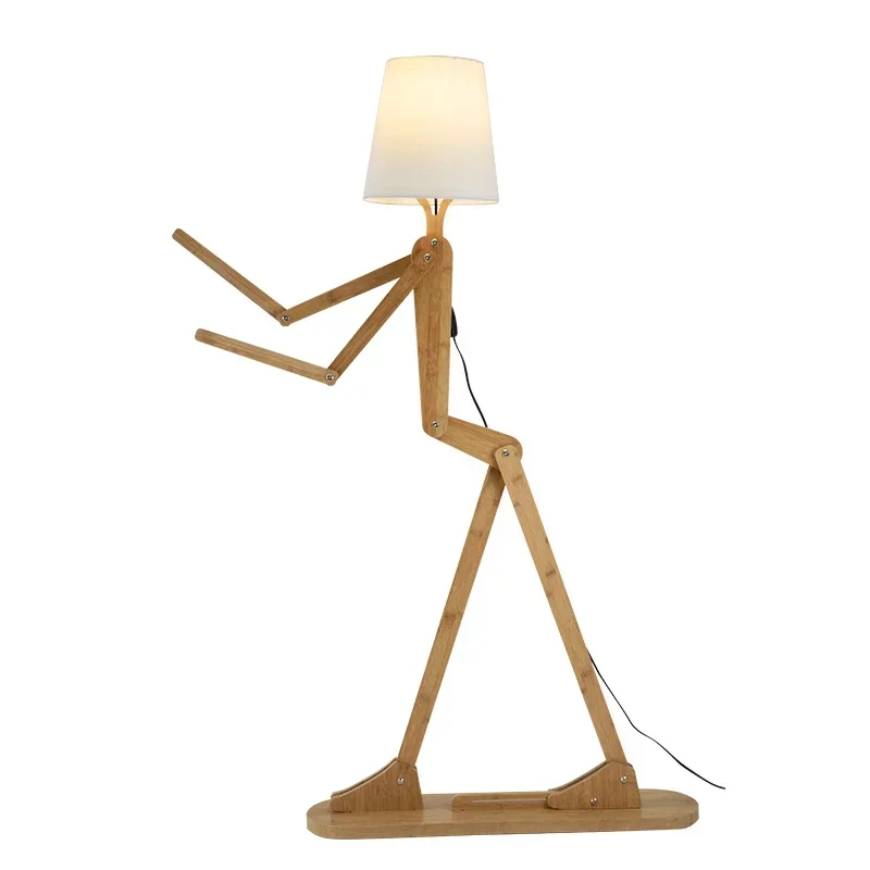 

Creative humanoid floor lamp in living room, personalized decorative cartoon desk lamp in children's room, bedroom 인테리어stehlampe